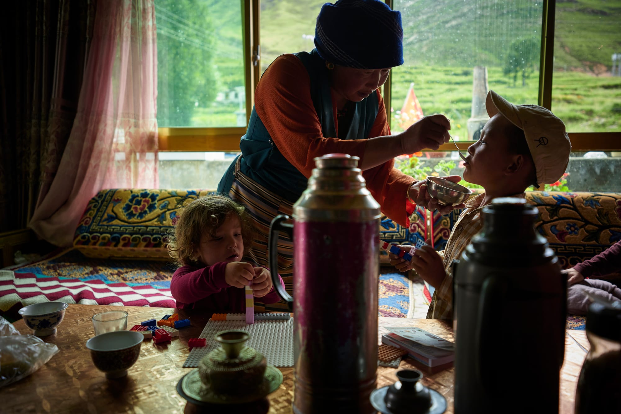 A homestay in Tibetan countryside - with children!