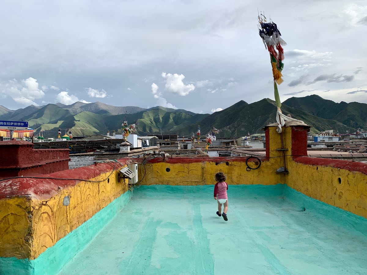 A homestay in Tibetan countryside - with children!