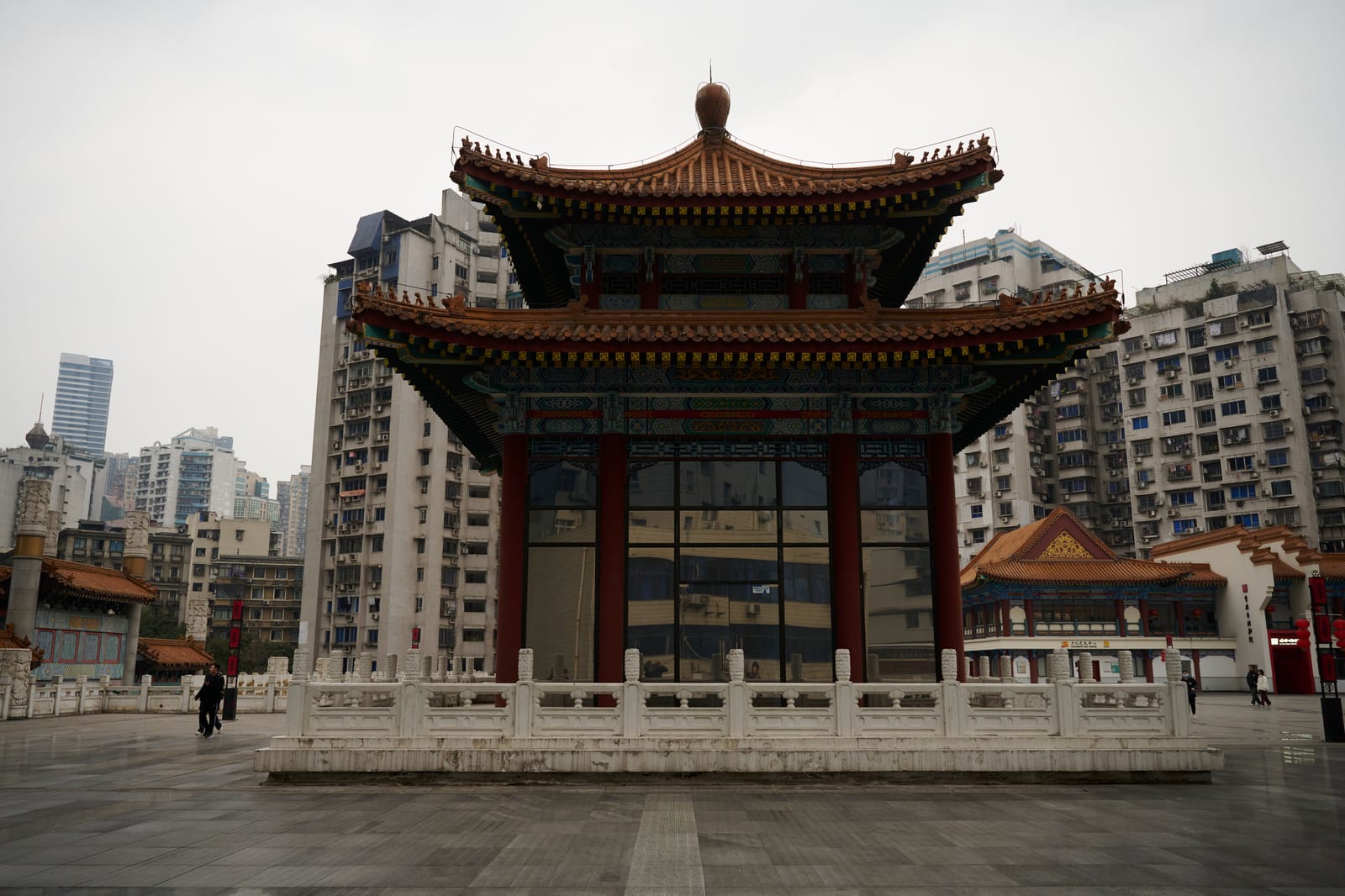 Kuixing - Chongqing rooftop plaza
