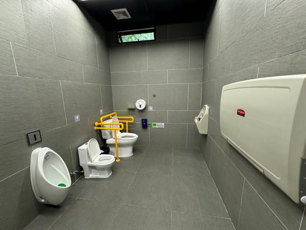 Modern family toilet in Shanzhen